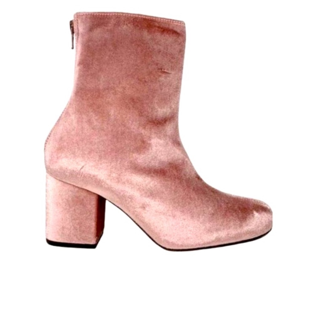 Free People Pink Heeled Boots